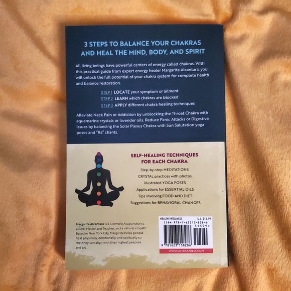 Chakra Healing - by Margarita Alcantara Soft Cover Book - Picture 2 of 2